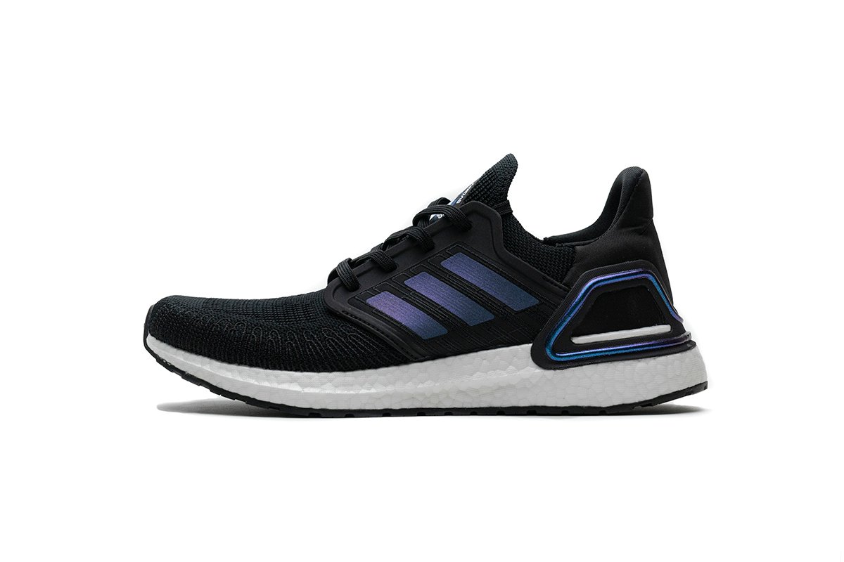Adidas Ultra Boost 2020 ISS US National Lab Core Black Blue Violet EG0692 - Image 1