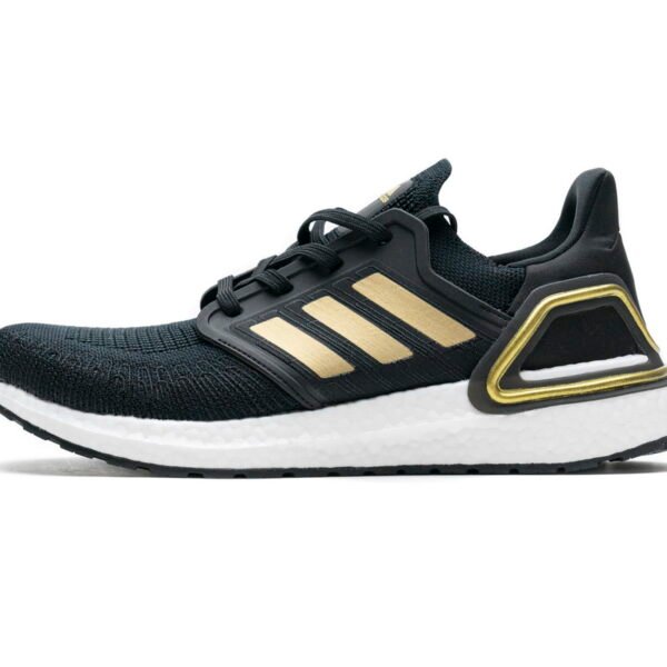 Adidas Ultra Boost 20 Black Gold White EE4393