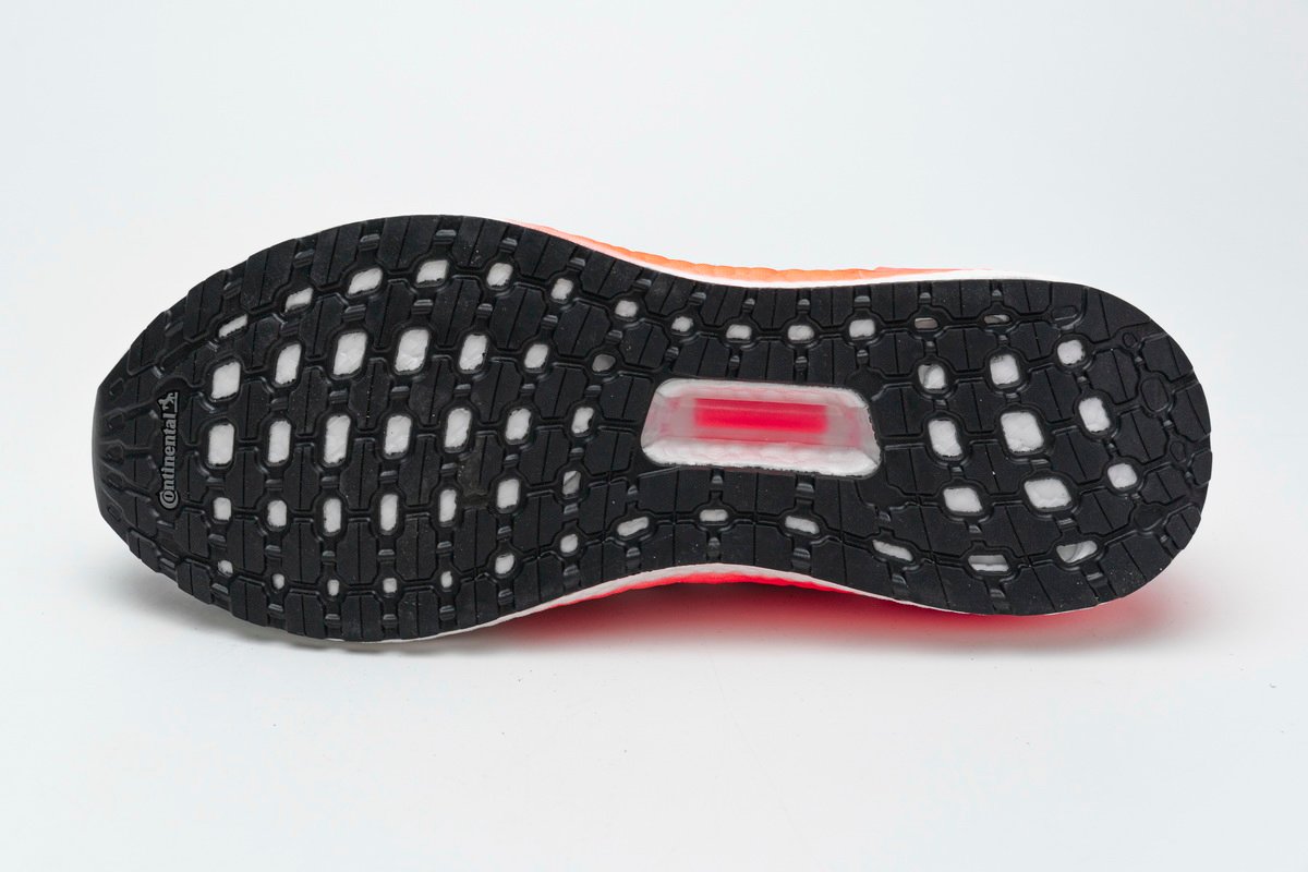 Adidas Ultra Boost 20 Core Black Signal Coral EG0756 - Image 6