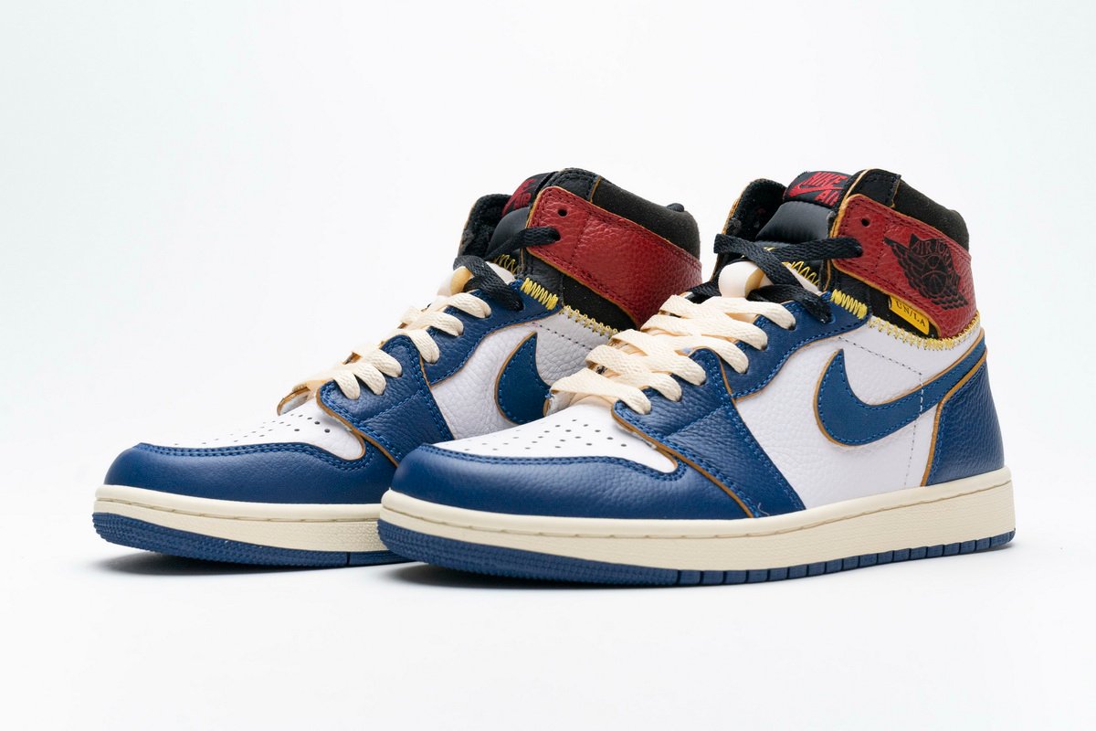 Air Jordan 1 Retro High Union Los Angeles Blue Toe BV1300-146 - Image 5