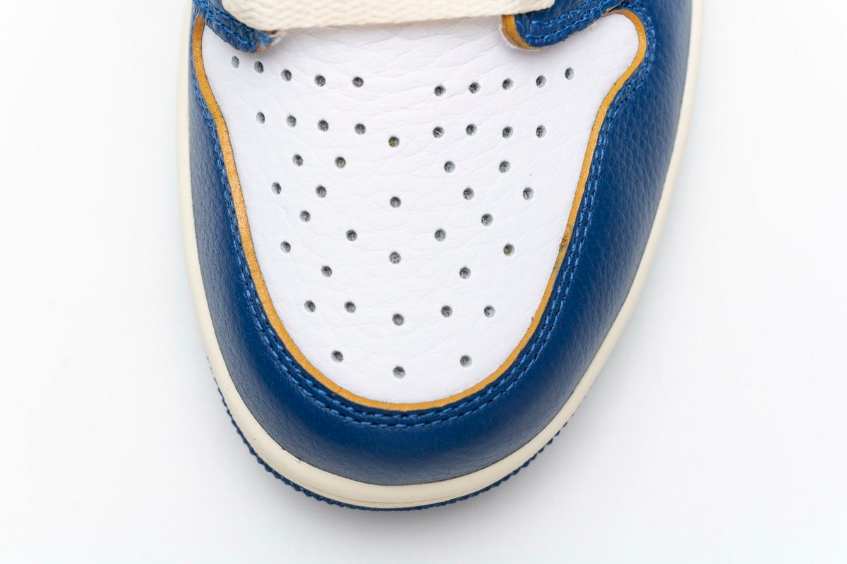 Air Jordan 1 Retro High Union Los Angeles Blue Toe BV1300-146 - Image 10
