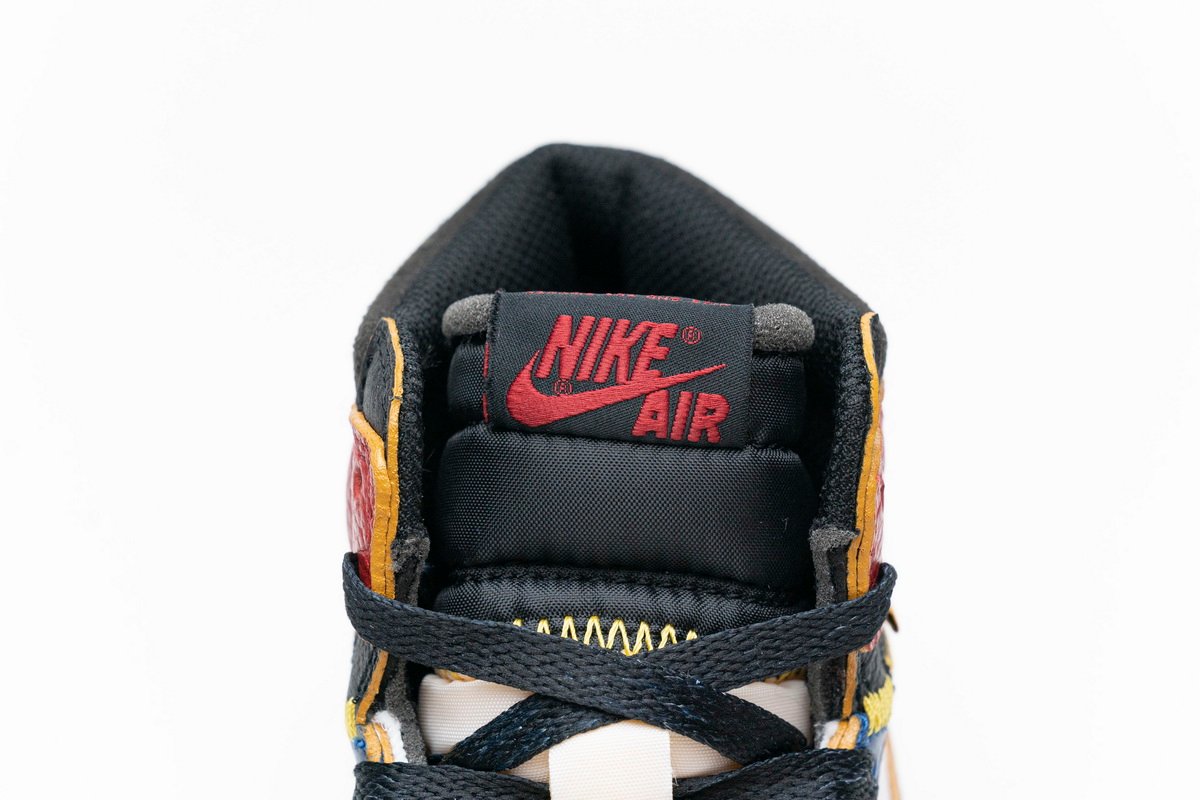 Air Jordan 1 Retro High Union Los Angeles Blue Toe BV1300-146 - Image 8