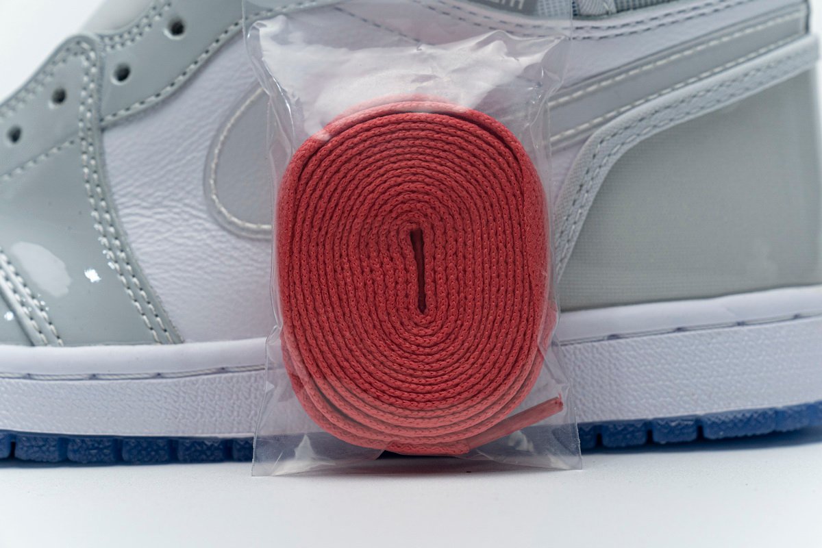 Air Jordan 1 Retro High Zoom White Racer Blue CK6637-104 - Image 13