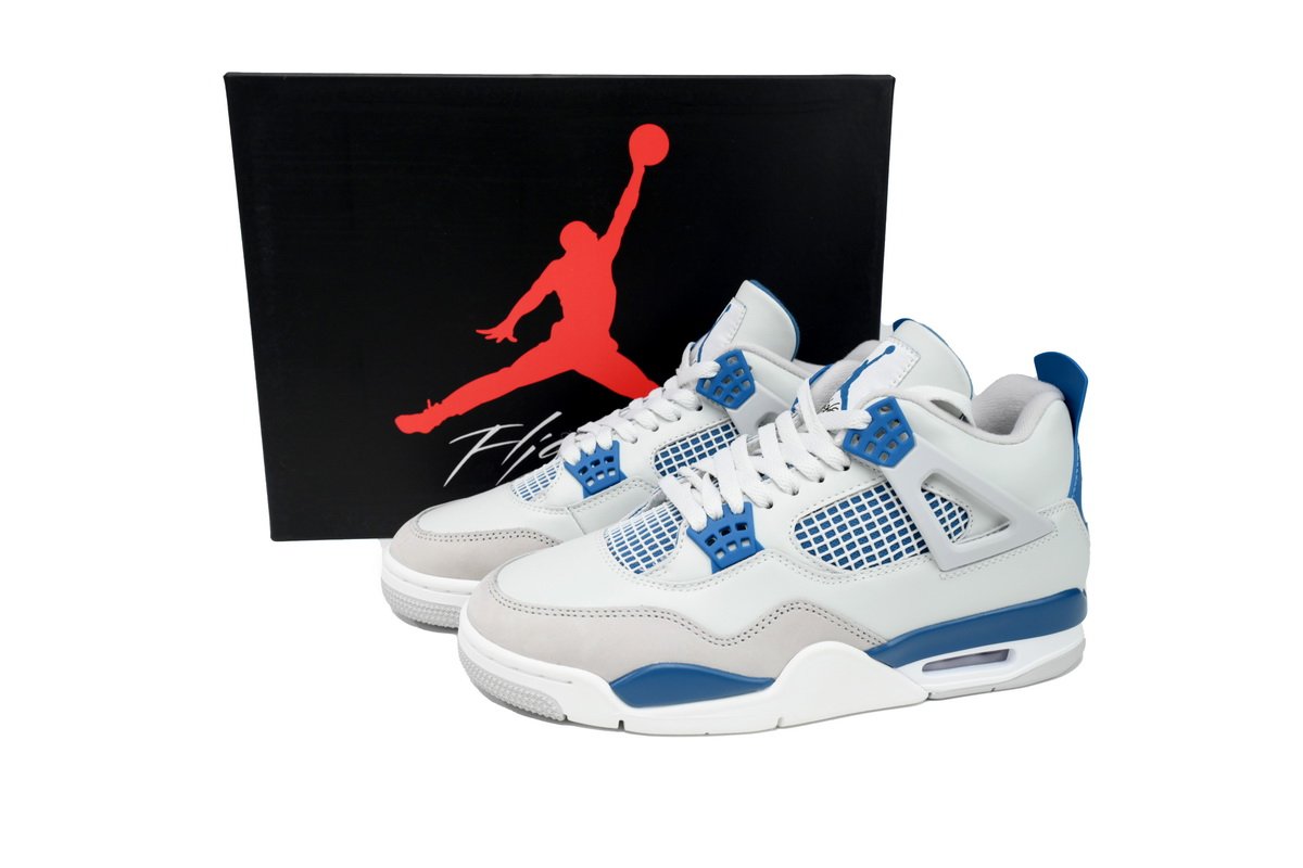 Air Jordan 4 Retro Military Blue  FV5029-141（2024） - Image 3