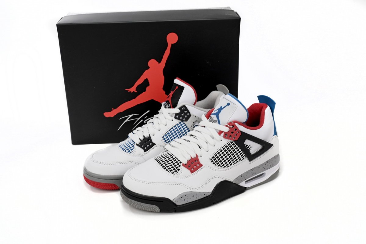 Air Jordan 4 Retro“What The” CI1184-146 (Top Quality) - Image 3