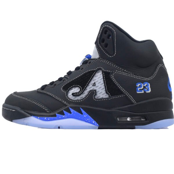 Awake NY x Air Jordan 5 Retro 'Black Racer Blue' DV4982-004