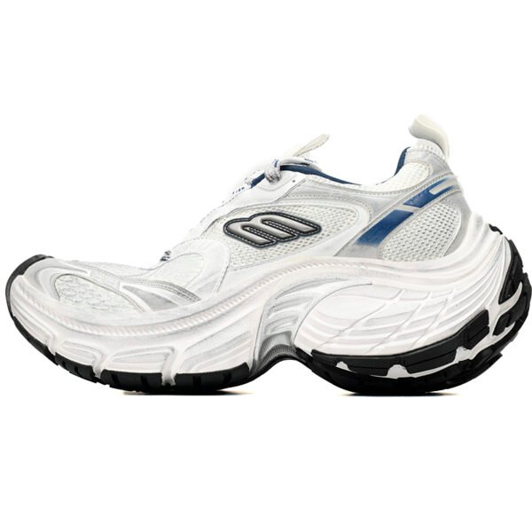 Balenciaga 10 XL White Gray and Blue 784342 W2MV2 1219