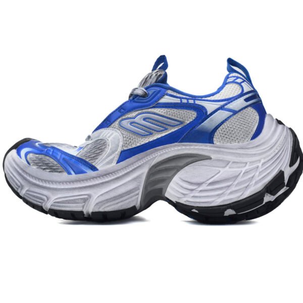 Balenciaga 10 XL White Silver Blue 784342 W2MV2 6326