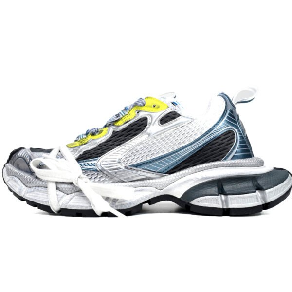 Balenciaga 3XL  White Silver Black Blue 734731 W3XL5 9047