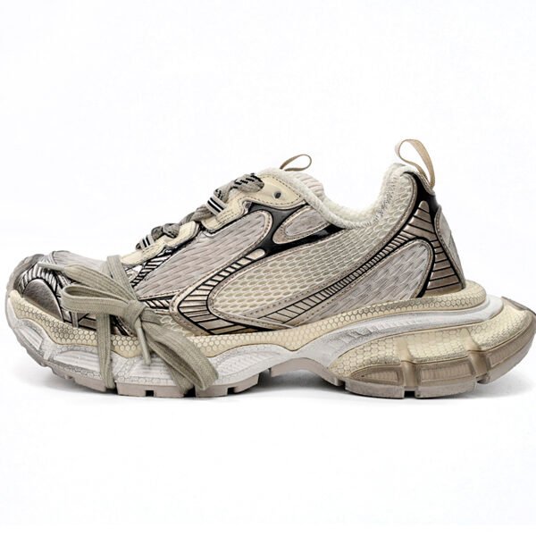 Balenciaga 3XL Black Gray White Gold 734734 W3XL6 0185