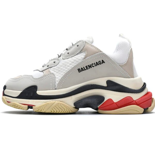 Balenciaga   NEW Triple S White Red 544351 W09E1 4552