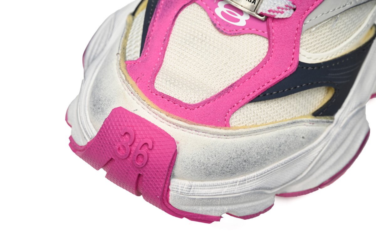 Balenciaga CARGO Sneaker Black And White Powder 784339-W2MV6-0310 - Image 7