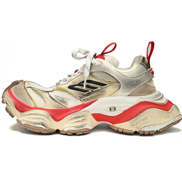 Balenciaga CARGO Sneaker White Red 784339-W2MV1-2098