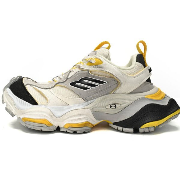 Balenciaga CARGO Sneaker White yellow silver 784339-W2MV1-1170