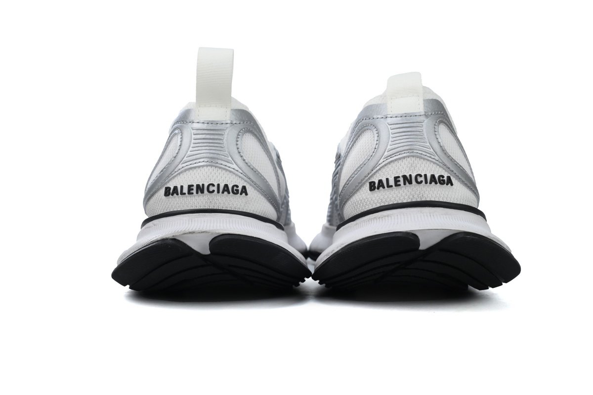 Balenciaga Circuit Sneaker 'Worn-Out -White Silver''  793945 WFLGY 9100 - Image 4