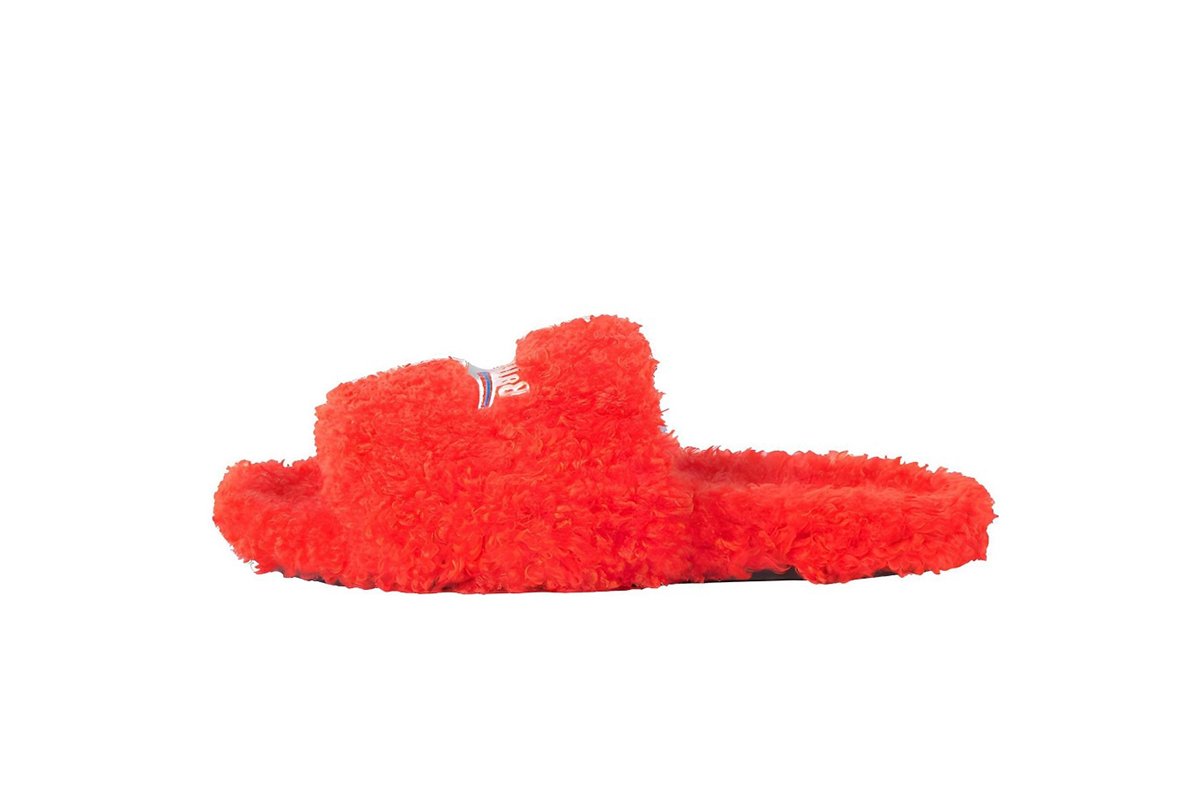 balenciaga_furry_slide_red_white_654261w2do16596_1B978ABF49912 Balenciaga Furry Slide Red White 654261W2DO16596 - Image 1