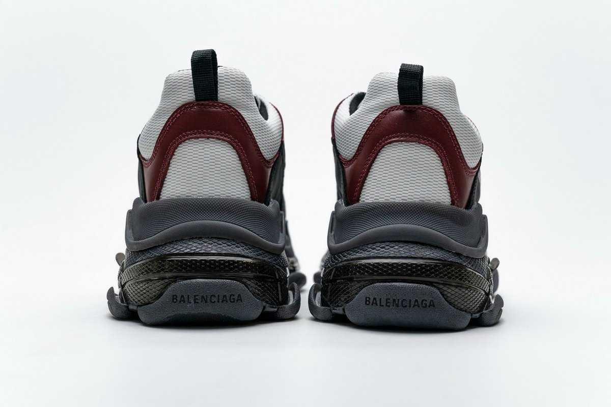 Balenciaga NEW Triple S Black Brown Red 541624 W09O1 2268 - Image 6