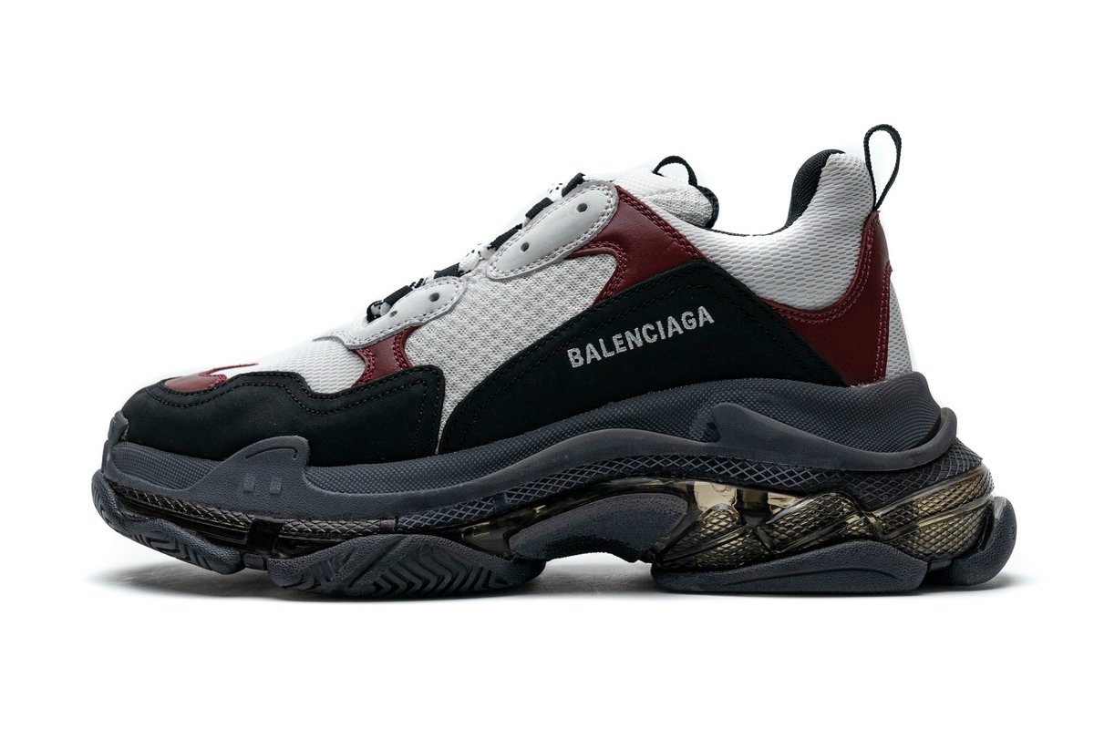 Balenciaga NEW Triple S Black Brown Red 541624 W09O1 2268 - Image 1