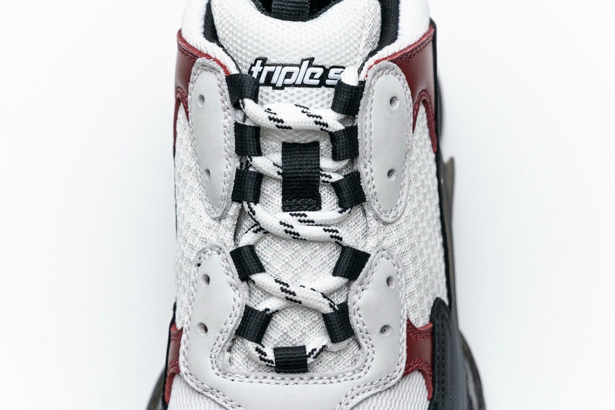 Balenciaga NEW Triple S Black Brown Red 541624 W09O1 2268 - Image 7