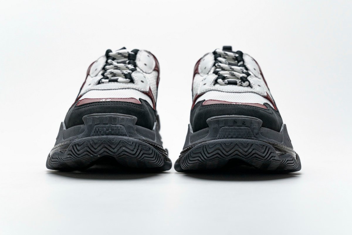 Balenciaga NEW Triple S Black Brown Red 541624 W09O1 2268 - Image 4