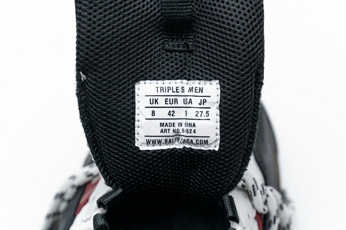 Balenciaga NEW Triple S Black Brown Red 541624 W09O1 2268 - Image 10