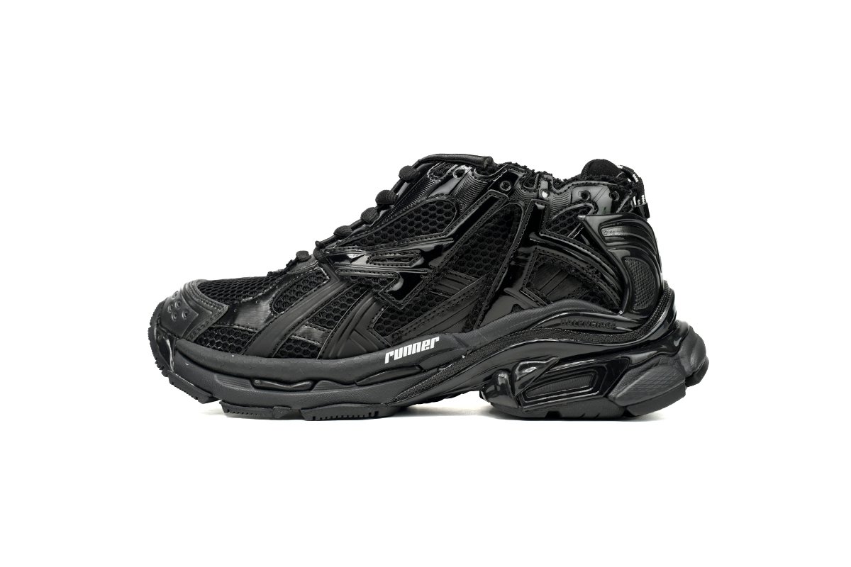 balenciaga_runner_black_656065w3ra11000_1A610916A891F Balenciaga Runner Black 656065W3RA11000 - Image 1