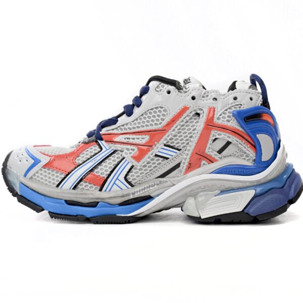 Balenciaga Runner White Blue Orange 677402 W3RB6 1264