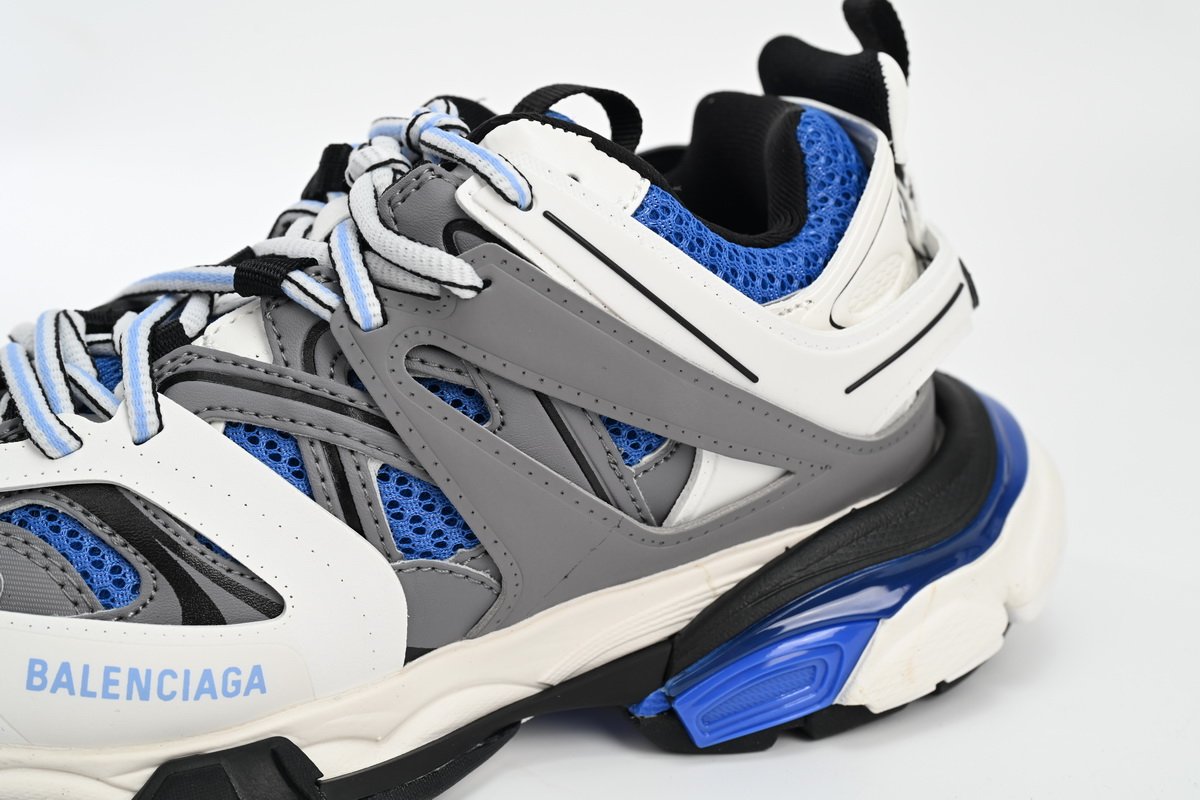 Balenciaga Tess S.Black Black Grey White Blue 542436 W3SR6 2501 - Image 8