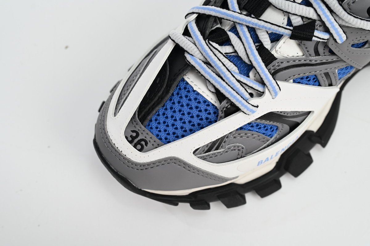 Balenciaga Tess S.Black Black Grey White Blue 542436 W3SR6 2501 - Image 7