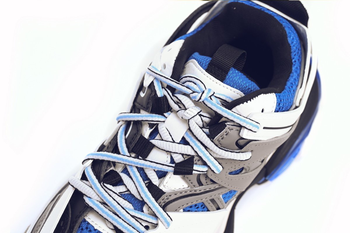 Balenciaga Tess S.Black Black Grey White Blue 542436 W3SR6 2501 - Image 9