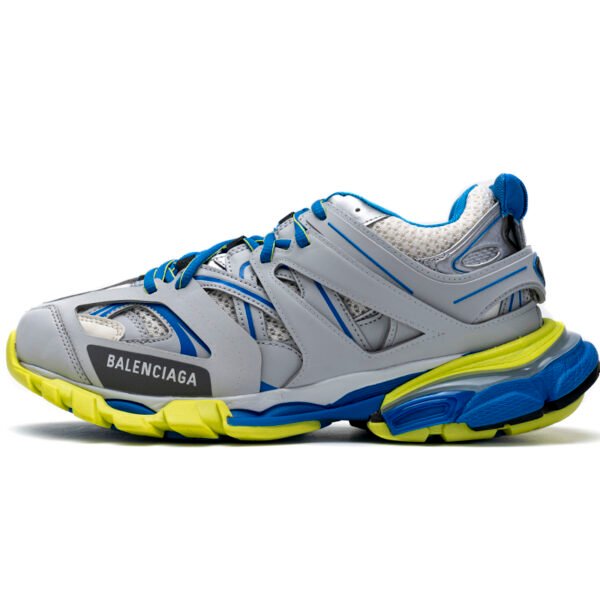 Balenciaga Track Grey Blue Yellow  542023 W1GB9 6509