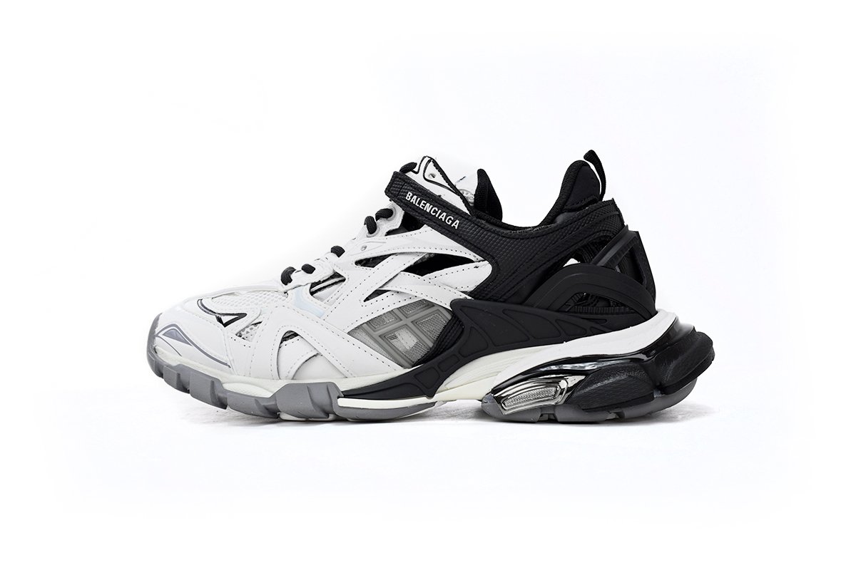 Balenciaga Track 2 Sneaker Black And White 568614 W2GN3 1090 - Image 1