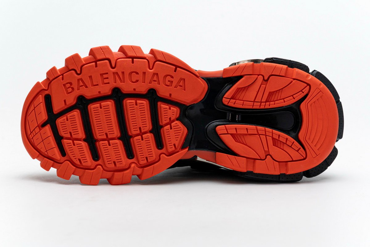 Balenciaga Track 2 Sneaker Dark Grey Orange  570391 W2GN1 2002 - Image 4