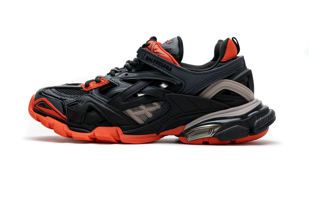 Balenciaga Track 2 Sneaker Dark Grey Orange  570391 W2GN1 2002 - Image 1