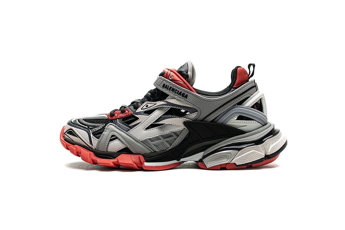 _balenciaga_track_2_sneaker_grey_red_570391_w2gn3_1003_179680AB5F717 Balenciaga Track 2 Sneaker Grey Red 570391 W2GN3 1003 - Image 1