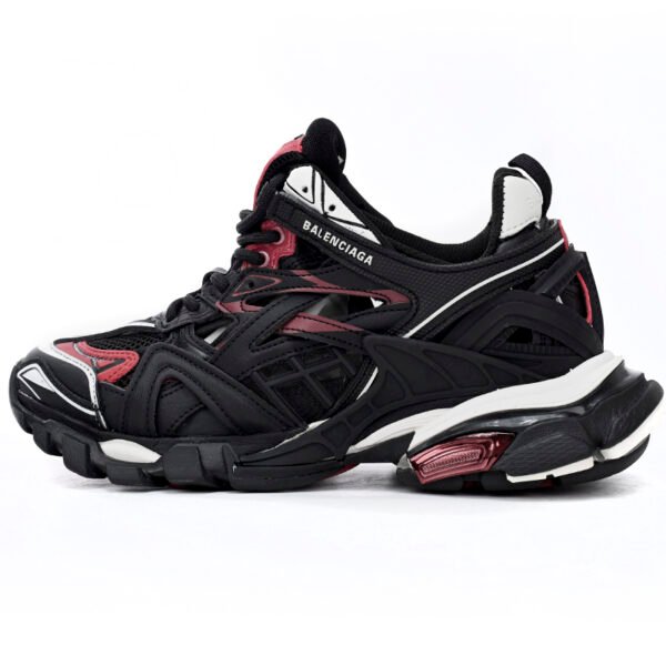 Balenciaga Track 2 Sneaker Military Black White Red 568614 W2GN3 6000