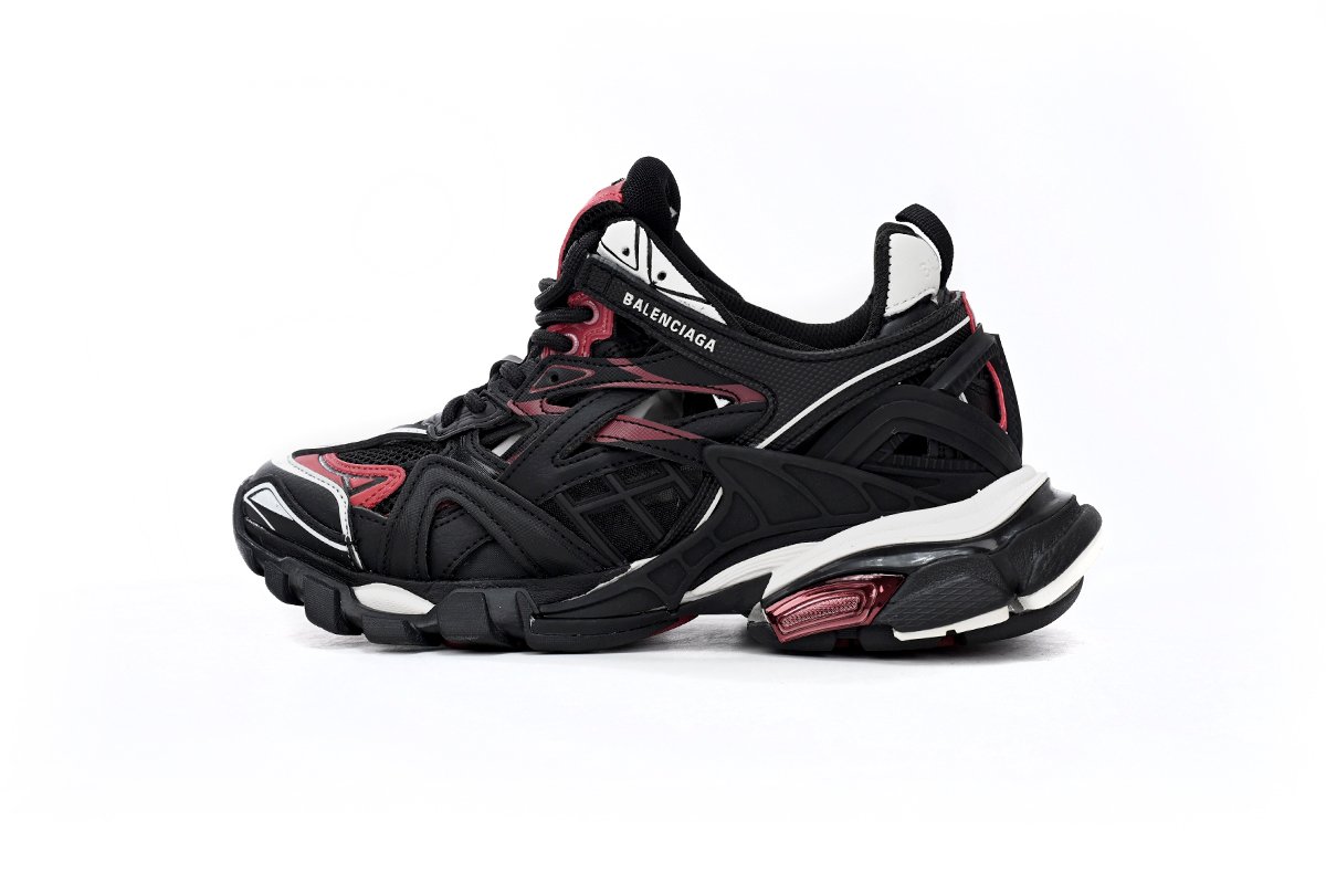 balenciaga_track_2_sneaker_military_black_white_red_568614_w2gn3_6000_18983BF175C18 Balenciaga Track 2 Sneaker Military Black White Red 568614 W2GN3 6000 - Image 1