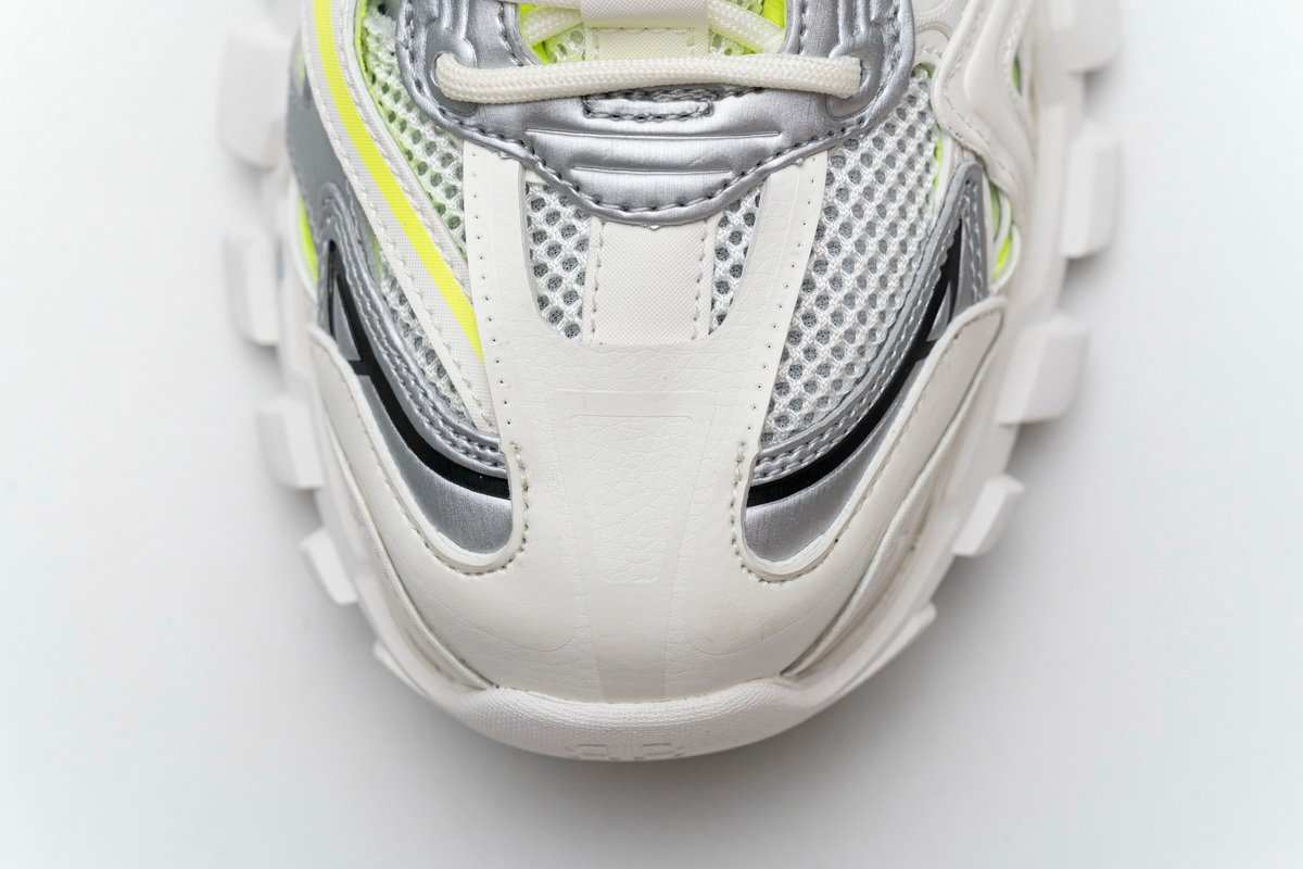 Balenciaga Track 2 Sneaker White Fluo Yellow 568515 W2ON3 9073 - Image 10
