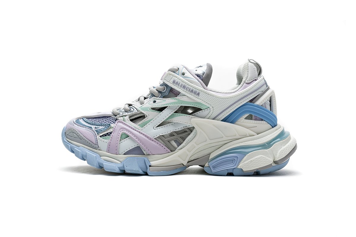 Balenciaga Track 2 Sneaker White Light Blue  568615 W2GN3 9045 - Image 1