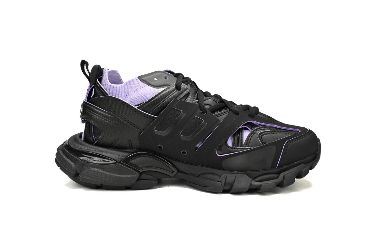Balenciaga Track Black Rice Black Purple  736328 W3SKC 1058 - Image 3