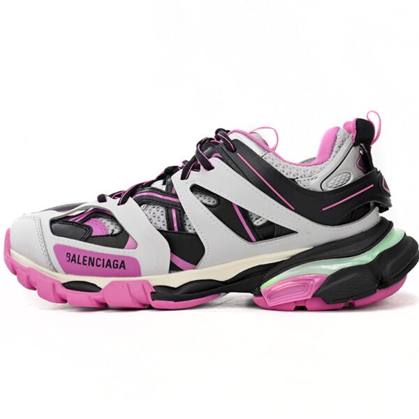 Balenciaga Track Led  Black And White Powde