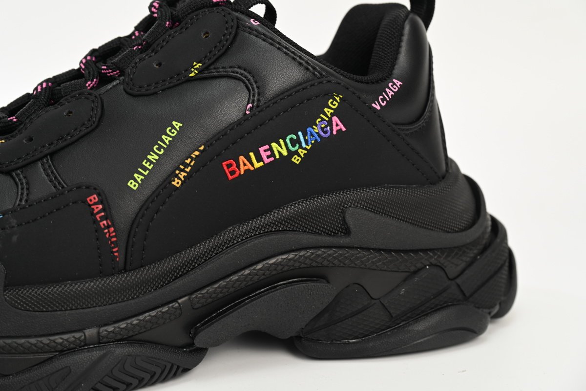 Balenciaga Triple S Letter Colorful 524039 W2FA1 1210 - Image 8