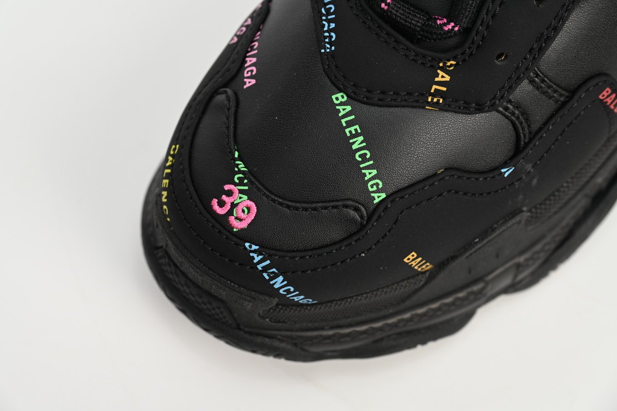 Balenciaga Triple S Letter Colorful 524039 W2FA1 1210 - Image 7
