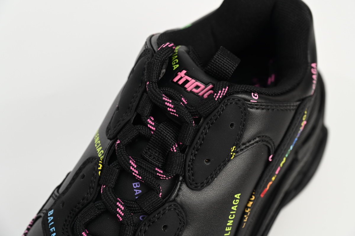 Balenciaga Triple S Letter Colorful 524039 W2FA1 1210 - Image 9