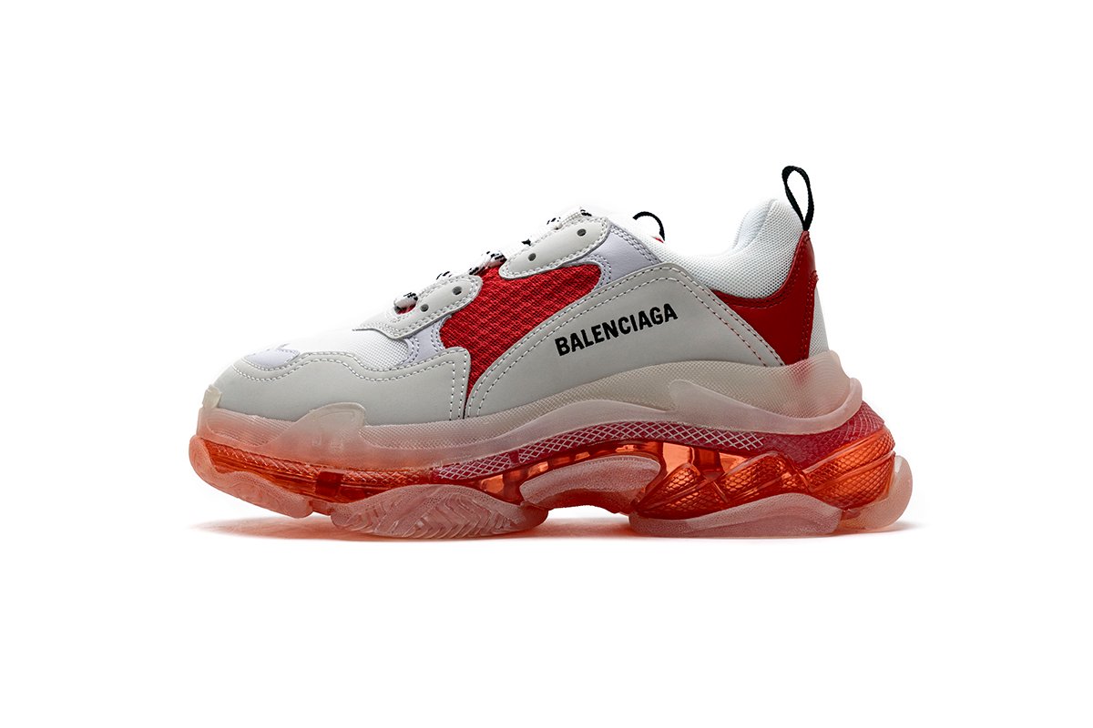 balenciaga_triple_s_white_red_544351_w09e1_4552_1970798065D12 Balenciaga Triple S White Red 544351 W09E1 4552 - Image 1