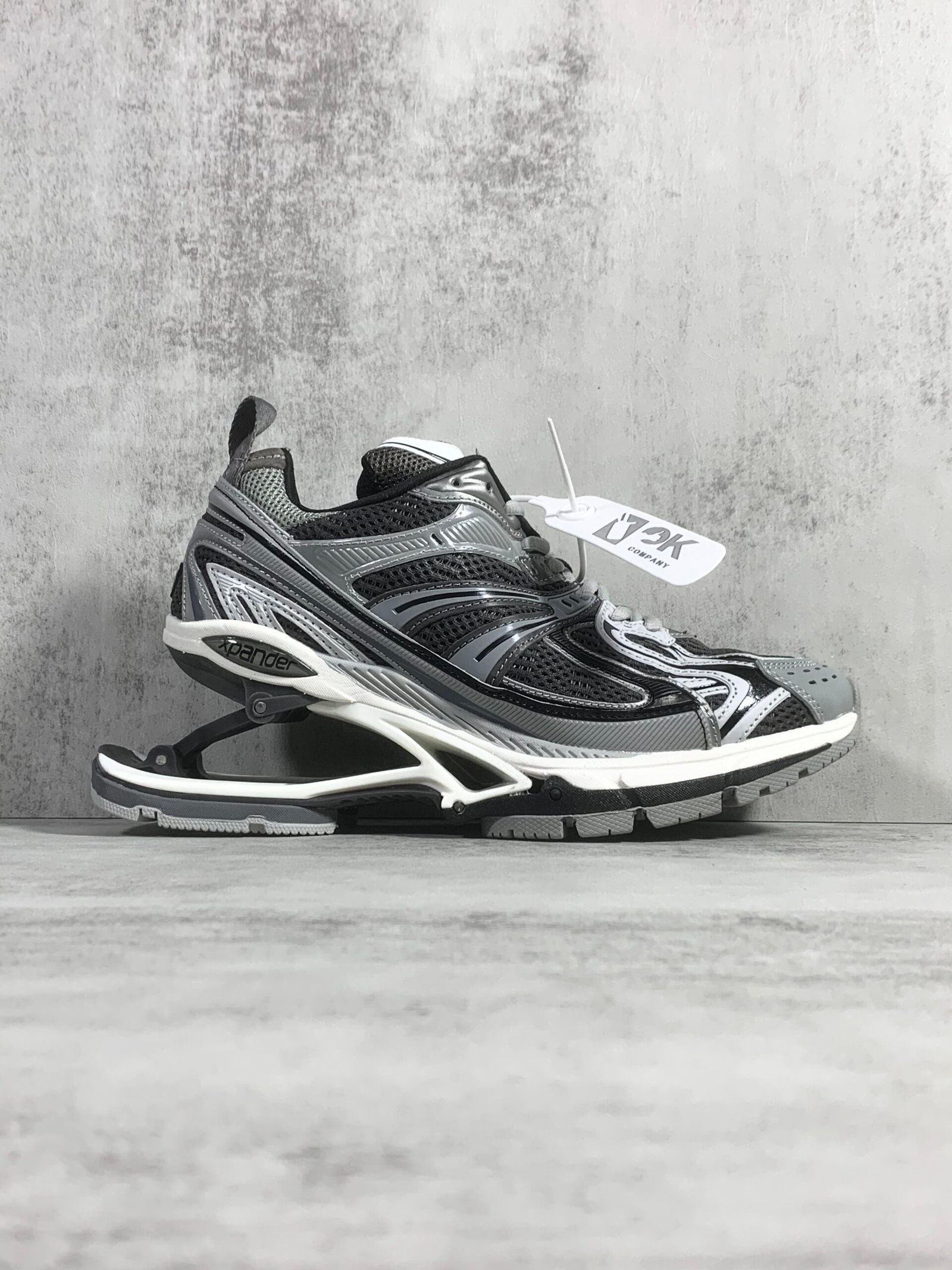 balenciaga_x_pander_black_grey_17A886556A311 Balenciaga X-Pander Black Grey - Image 1