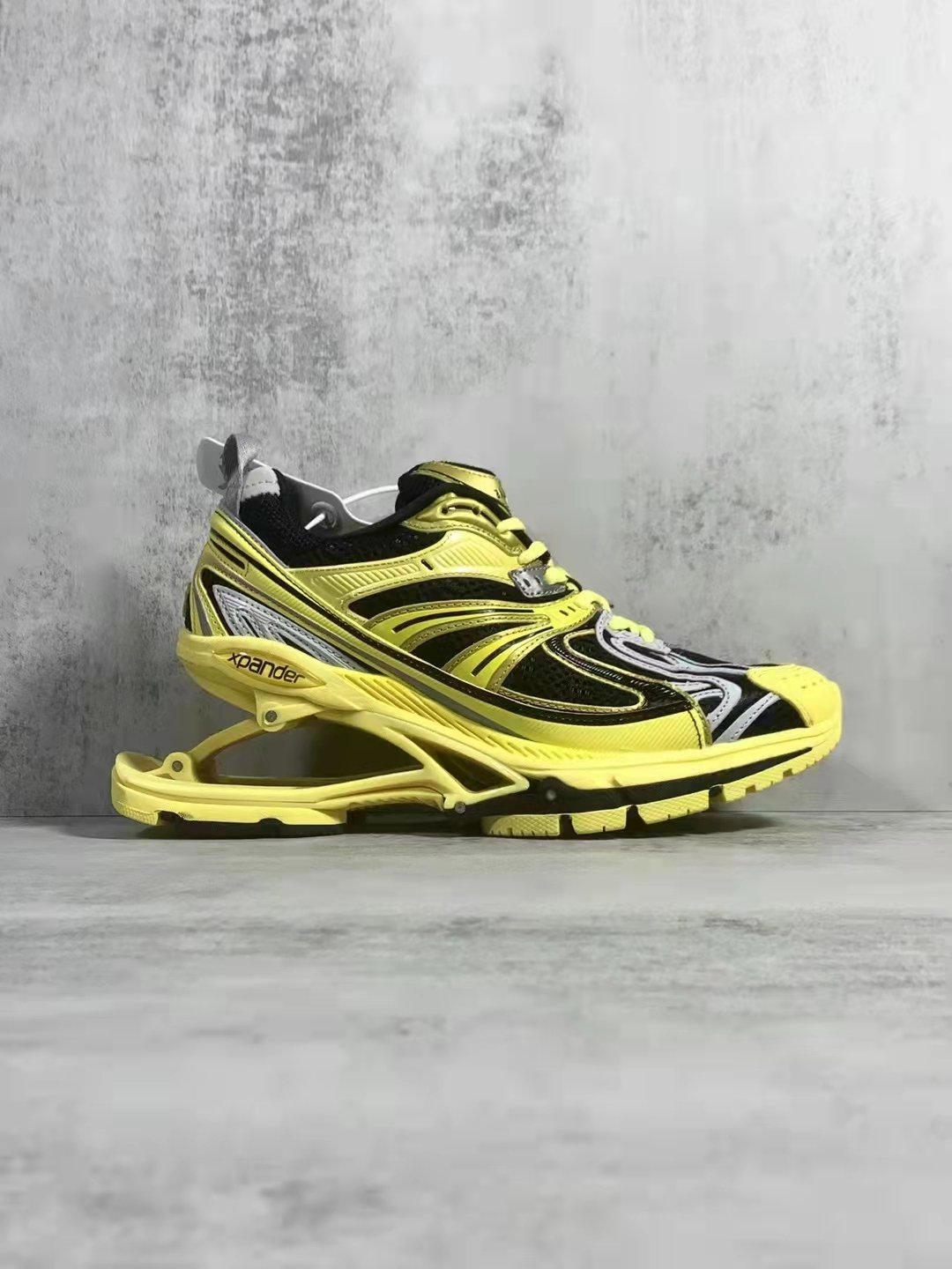 balenciaga_x_pander_black_yellow_17A88709AA111 Balenciaga X-Pander Black Yellow - Image 1