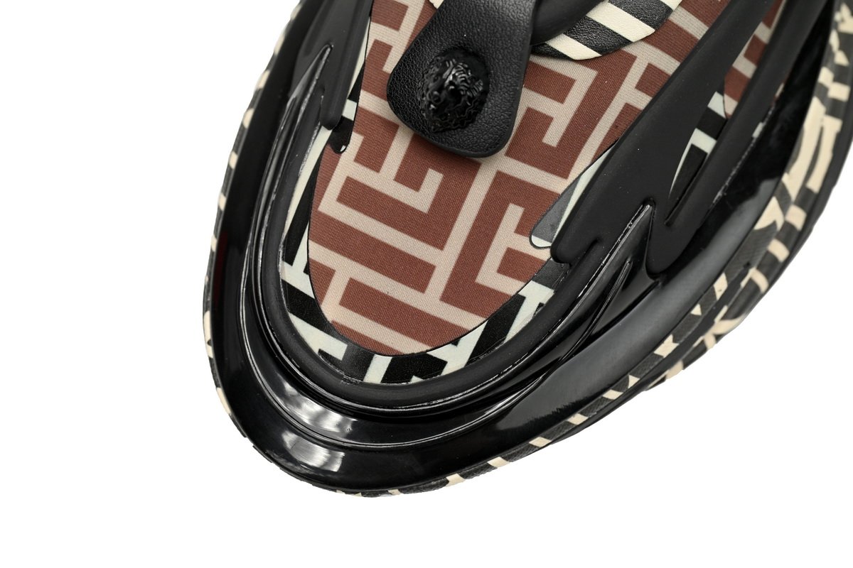 BALMAIN Multikolor Buty sportowe Lattice YM1VJ309 - Image 7