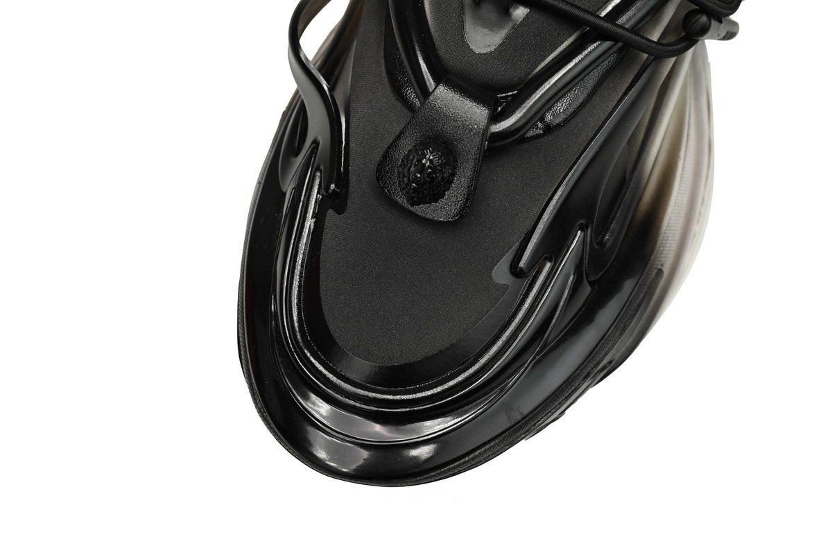 BALMAIN Multikolor Buty sportowe White and Black YM1VJ309 - Image 7