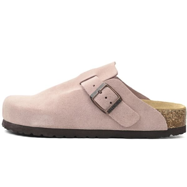 Birkenstock Boston Suede Leather Light Rose 1026171